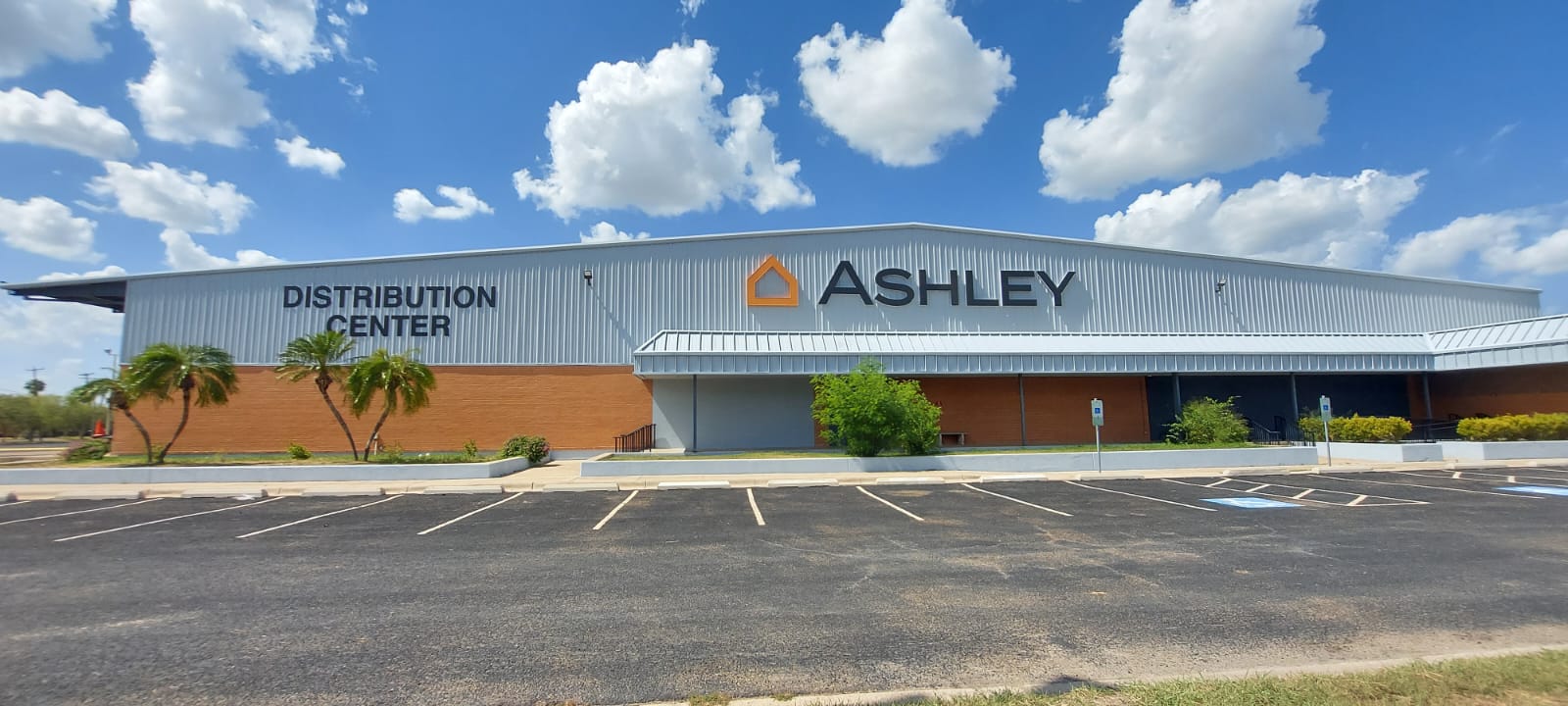 Strategically designed signage for Ashley enhances brand presence, optimizes visibility, and supports wayfinding.